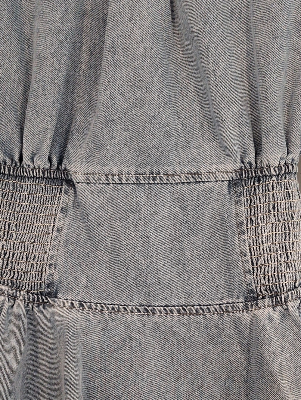 Mon Renn Lain Denim Shirt Dress M - Picture 11 of 16